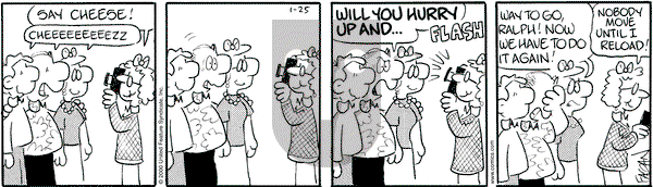 Drabble on Tuesday January 25, 2000 Comic Strip