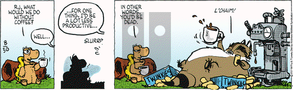 Over the Hedge on Monday August 30, 2021 Comic Strip