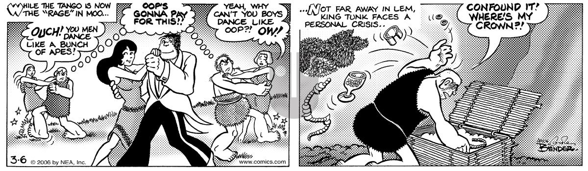 Alley Oop - Monday March 6, 2006 Comic Strip
