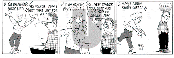 Luann on Thursday October 3, 1996 Comic Strip