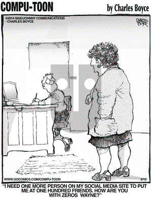 Compu-toon on Monday March 10, 2014 Comic Strip