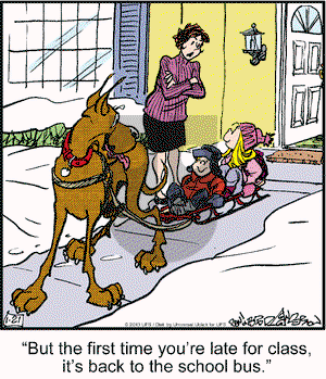 Marmaduke on Monday January 21, 2013 Comic Strip