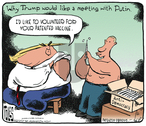 Tom Toles on Thursday August 20, 2020 Comic Strip