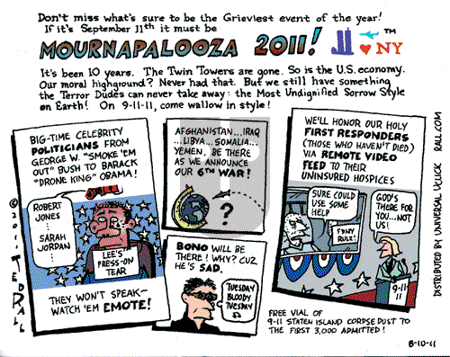 Ted Rall on Wednesday August 10, 2011 Comic Strip