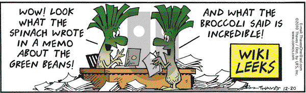 Frank and Ernest on Monday December 20, 2010 Comic Strip