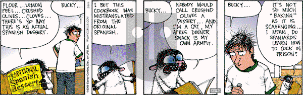 Get Fuzzy on Tuesday February 8, 2011 Comic Strip