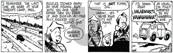 Buckles on Tuesday July 29, 2025 Comic Strip