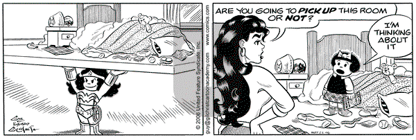 Nancy on Monday May 22, 2006 Comic Strip