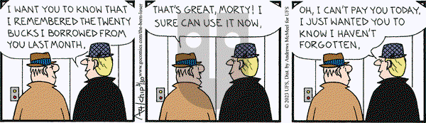 The Born Loser on Thursday March 30, 2023 Comic Strip