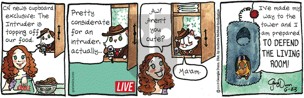 Breaking Cat News on Saturday June 23, 2018 Comic Strip