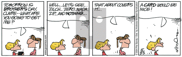 Next Door Neighbors - Thursday May 23, 2024 Comic Strip