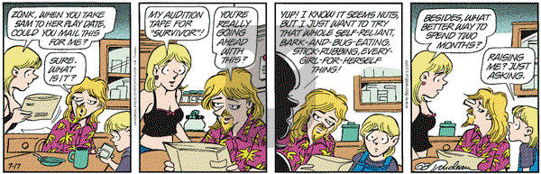 Doonesbury on Tuesday July 17, 2001 Comic Strip