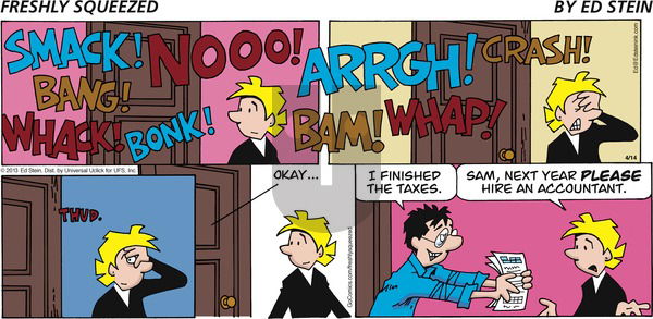 Freshly Squeezed - Sunday April 26, 2020 Comic Strip