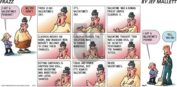 Frazz on Sunday February 17, 2019 Comic Strip