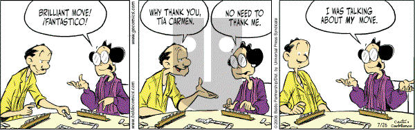 Baldo on Thursday August 14, 2008 Comic Strip