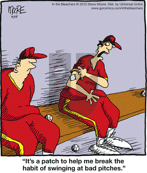 In the Bleachers on Tuesday May 15, 2012 Comic Strip