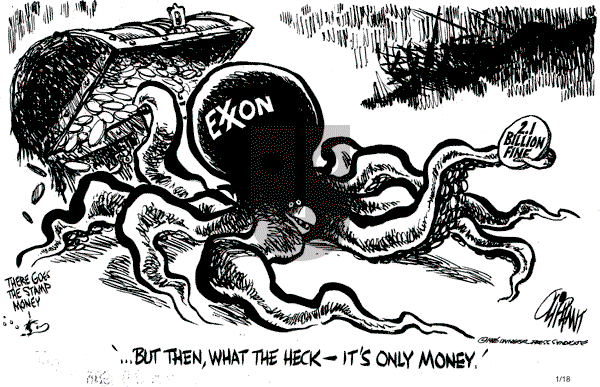 Pat Oliphant - Saturday January 18, 1986 Comic Strip