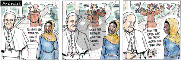 Francis - Thursday September 8, 2016 Comic Strip