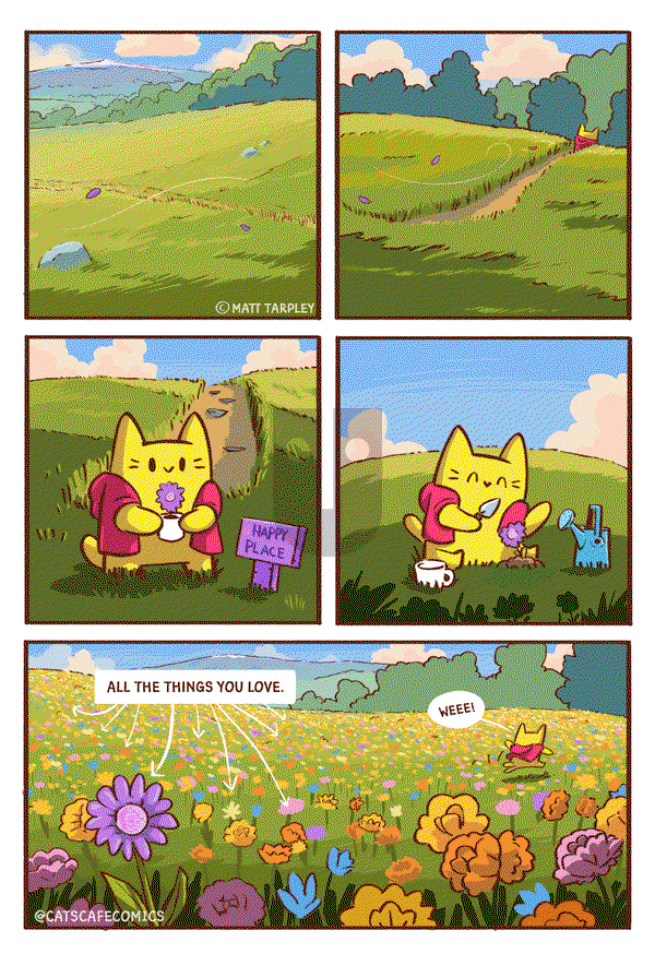 Cat's Cafe on Monday March 27, 2023 Comic Strip