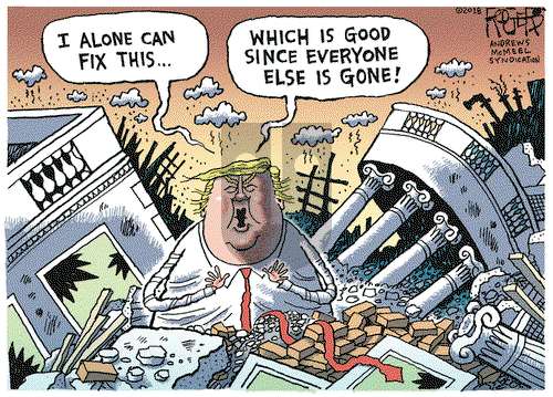 Rob Rogers on Monday December 24, 2018 Comic Strip