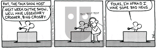 Pearls Before Swine on Thursday August 1, 2002 Comic Strip