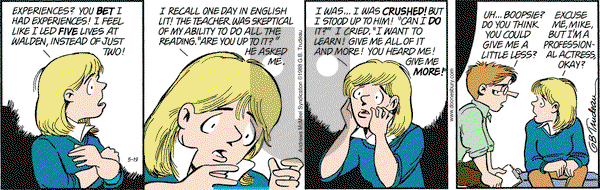 Doonesbury on Friday May 19, 2017 Comic Strip