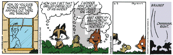 Over the Hedge on Saturday June 3, 2006 Comic Strip