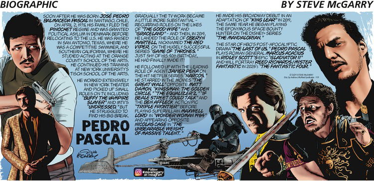 Biographic on Sunday September 8, 2024 Comic Strip
