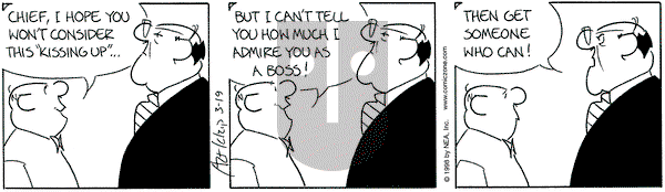 The Born Loser on Thursday March 19, 1998 Comic Strip