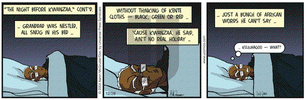 The Boondocks on Tuesday December 28, 2004 Comic Strip