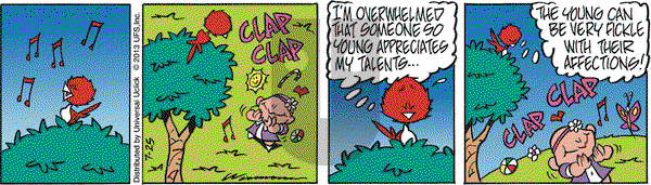 Rose is Rose on Thursday July 25, 2013 Comic Strip