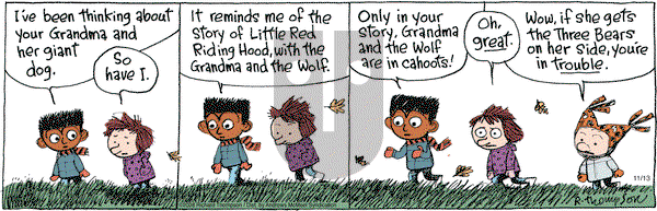 Cul de Sac on Tuesday November 13, 2018 Comic Strip