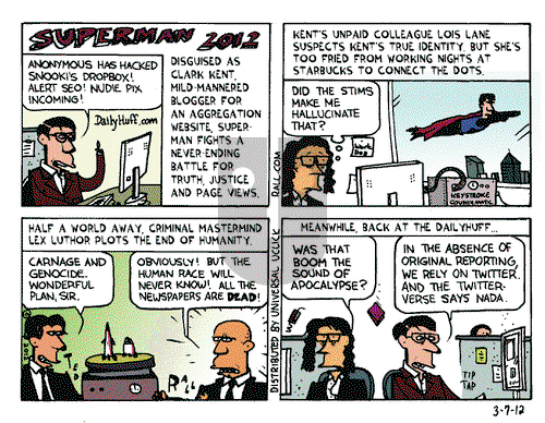 Ted Rall on Wednesday March 7, 2012 Comic Strip