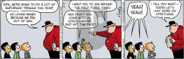 Cleats - Wednesday March 10, 2004 Comic Strip