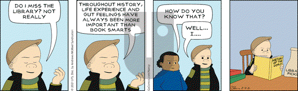 Nancy on Saturday February 13, 2021 Comic Strip
