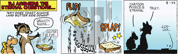 Over the Hedge on Thursday August 23, 2018 Comic Strip
