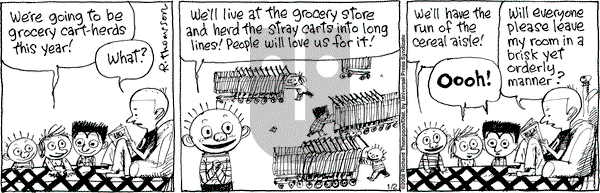 Cul de Sac on Wednesday January 2, 2008 Comic Strip