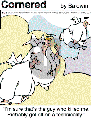 Cornered on Wednesday August 23, 2000 Comic Strip