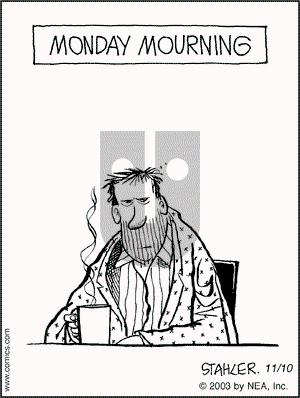 Moderately Confused on Monday November 10, 2003 Comic Strip