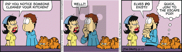 Garfield on Friday May 17, 2013 Comic Strip