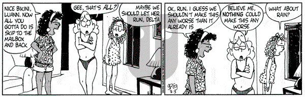 Luann - Thursday August 3, 1995 Comic Strip