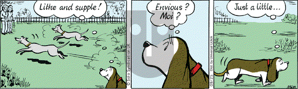 Fred Basset - Thursday September 25, 2014 Comic Strip