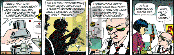 Doonesbury on Thursday November 2, 2000 Comic Strip