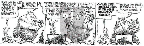 The Grizzwells on Wednesday December 6, 1995 Comic Strip