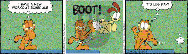 Garfield - Wednesday March 22, 2023 Comic Strip