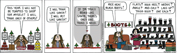 Cathy Classics on Wednesday November 28, 2007 Comic Strip