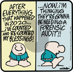 Ziggy on Friday January 1, 2021 Comic Strip