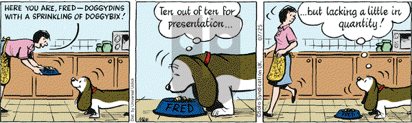 Fred Basset - Friday July 25, 2014 Comic Strip