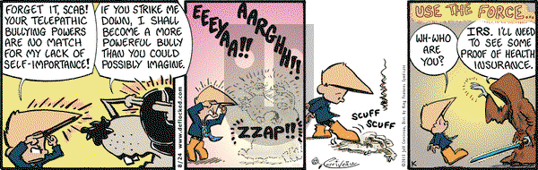 DeFlocked on Saturday August 24, 2013 Comic Strip