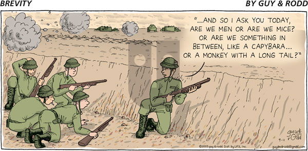 Brevity on Sunday September 11, 2005 Comic Strip